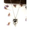 SNAKE DEVİL HEART KOLYE