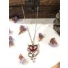 SNAKE DEVİL HEART KOLYE
