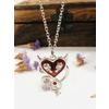 SNAKE DEVİL HEART KOLYE