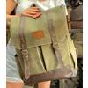 VİNTAGE OLD COTTON SIRT ÇANTASI